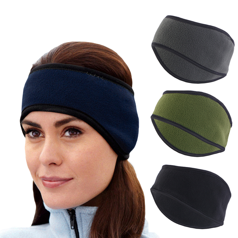 Fleece Ear Warmer Band - Novo inverno velo orelha muffs aquecedores