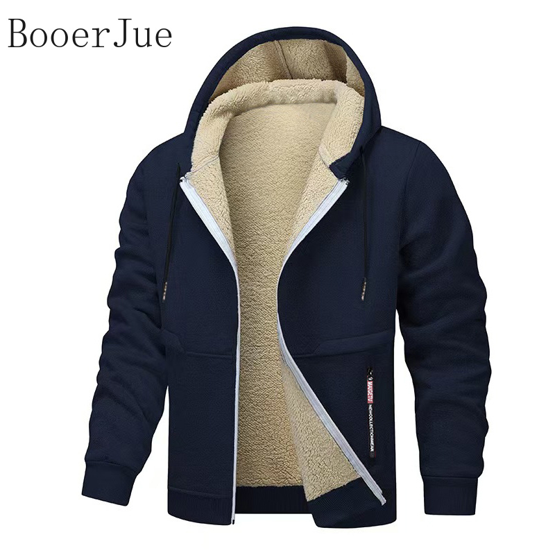 Sherpa Hoodie Fleece - Jaqueta com Capuz Forrada com Sherpa,