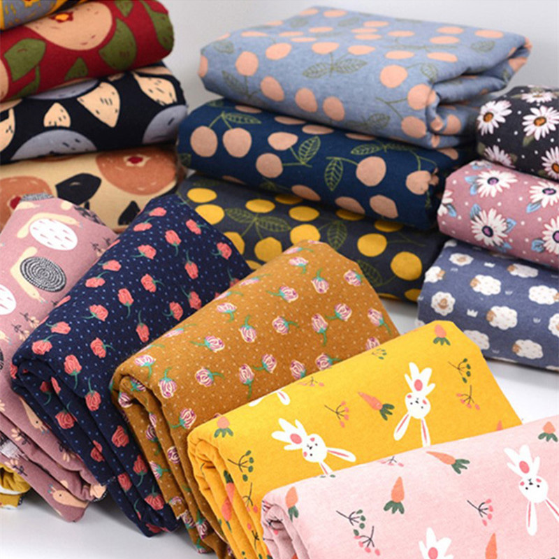 Flannel Shirt Lined - Meio metro de tecido flanelado para
