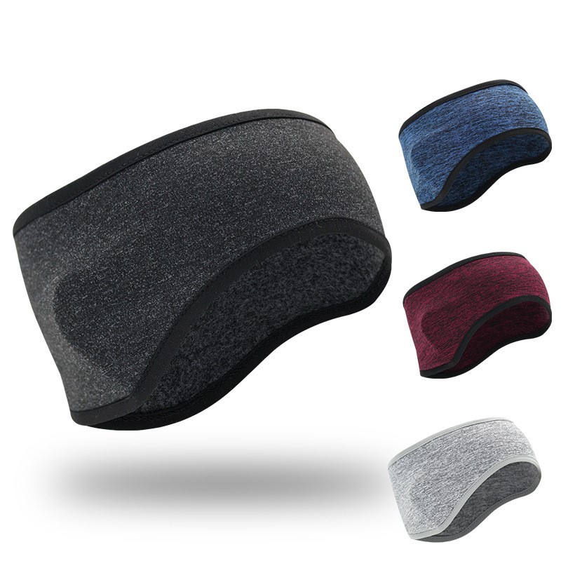 Fleece Ear Warmer Band - Esporte de inverno sweatband quente bandana