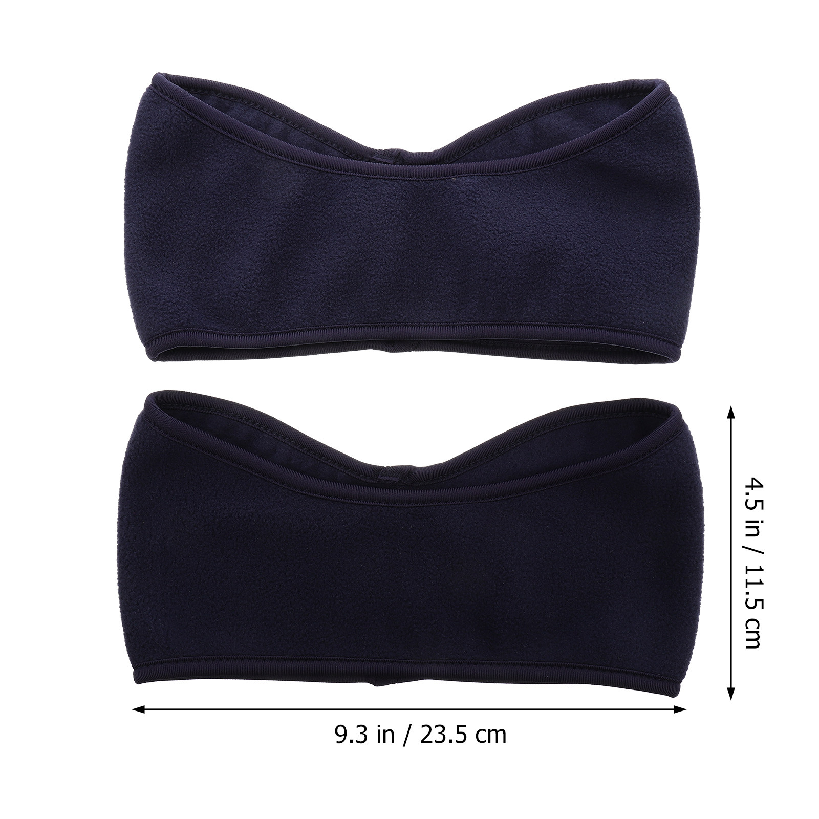 2 Peças de Faixa de Cabelo Con - Fleece Ear Warmer Band avaliação e preço