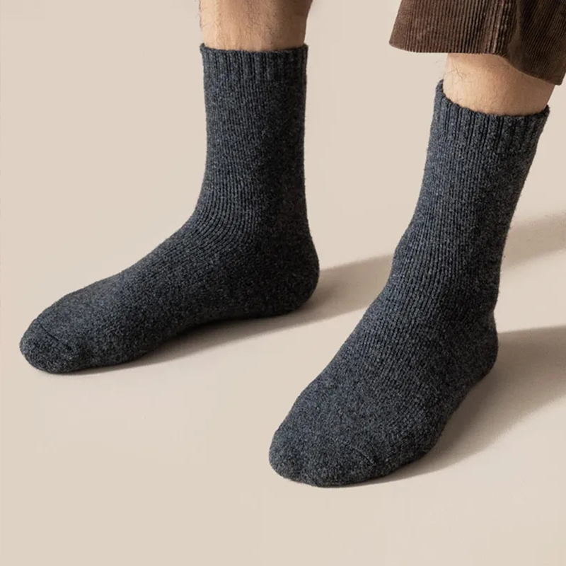1 Pares meias termicas de inve - Thermal Sock Wool avaliação e preço